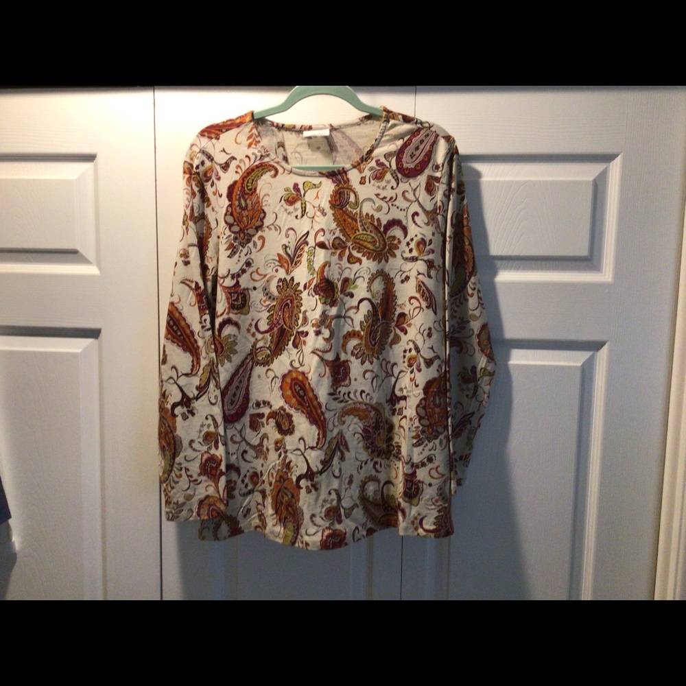 Long sleeve blouse